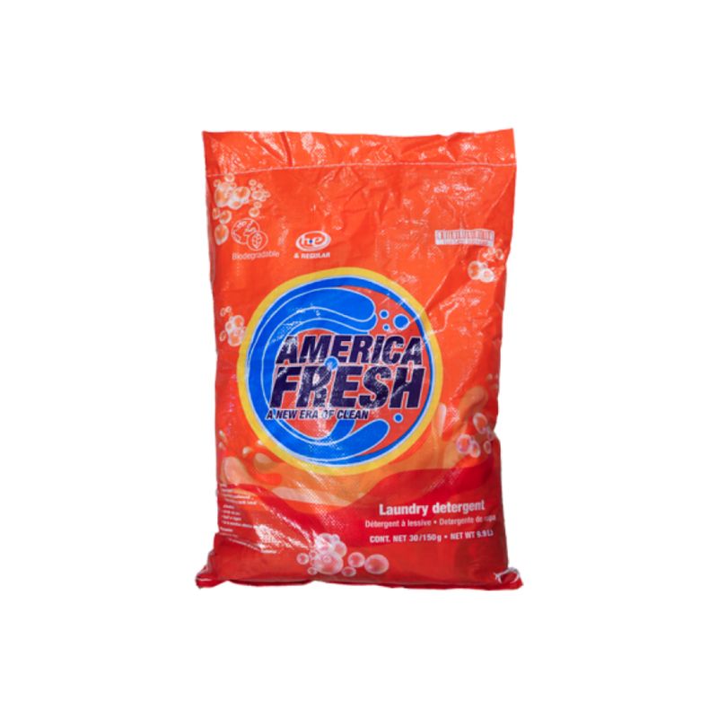 AMERICA FRESH POWDER DETERGENT ORIGINAL 30X150G