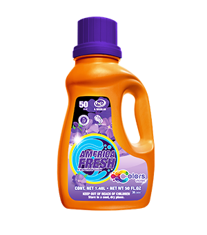 AMERICA FRESH LIQUID DETERGENT VIOLET &amp; COLORS 12X500ML
