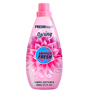 AMERICA FRESH FABRIC SOFTENER FRESH TOUCH SPRING 12X800ML