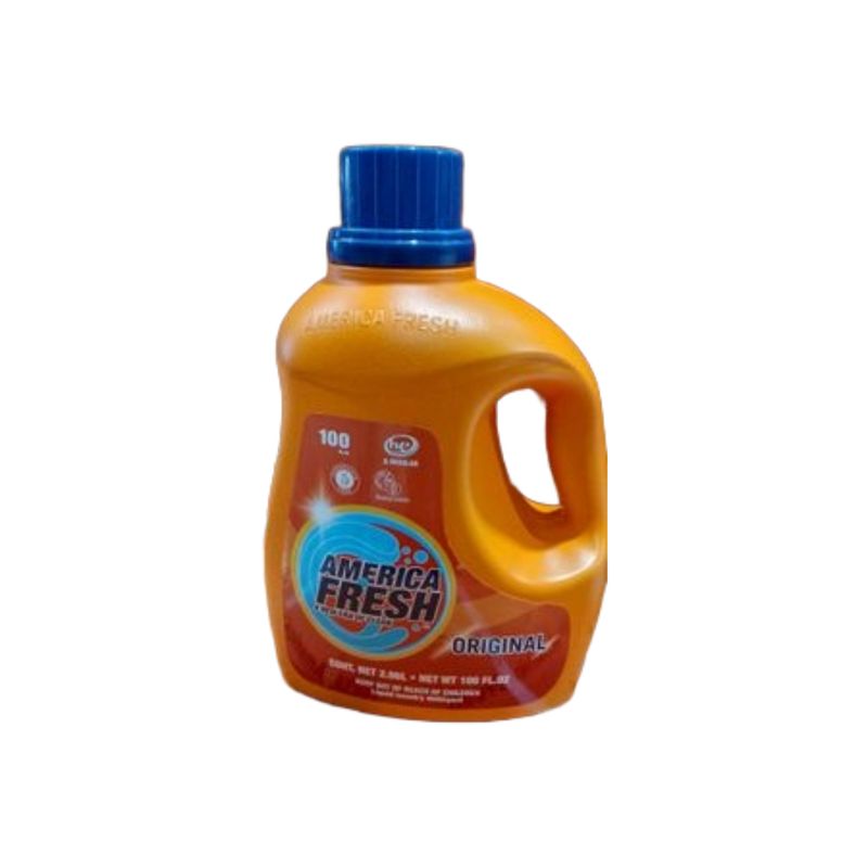 AMERICA FRESH LIQUID DETERGENT ORIGINAL 4X2.96L