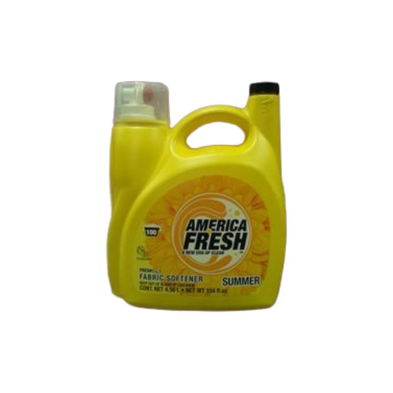 AMERICA FRESH FABRIC SOFTENER FRESH TOUCH SUMMER 2X4.55L