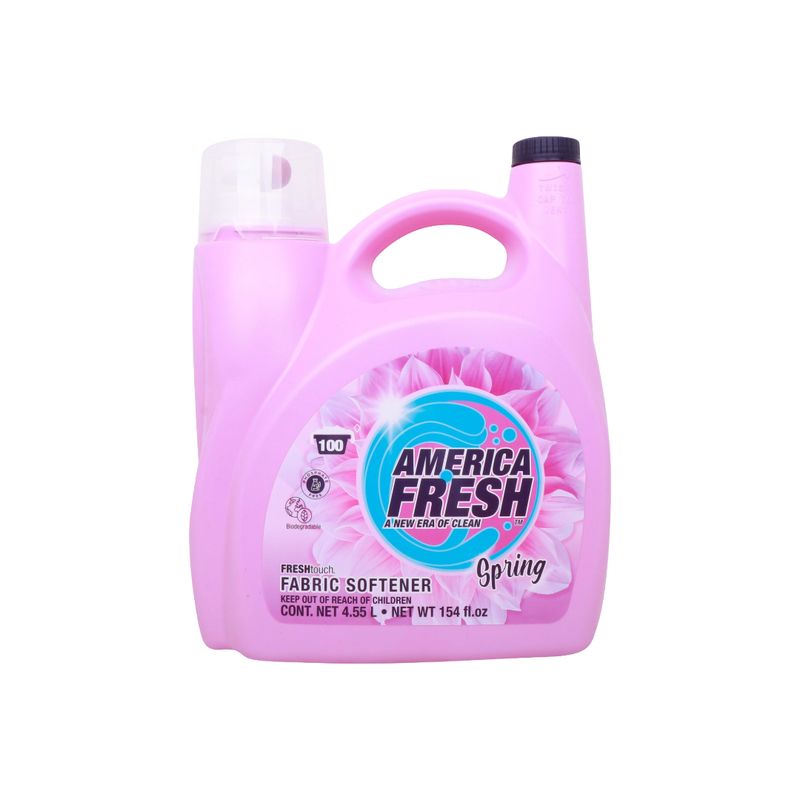 AMERICA FRESH FABRIC SOFTENER FRESH TOUCH SPRING 2X4.55L