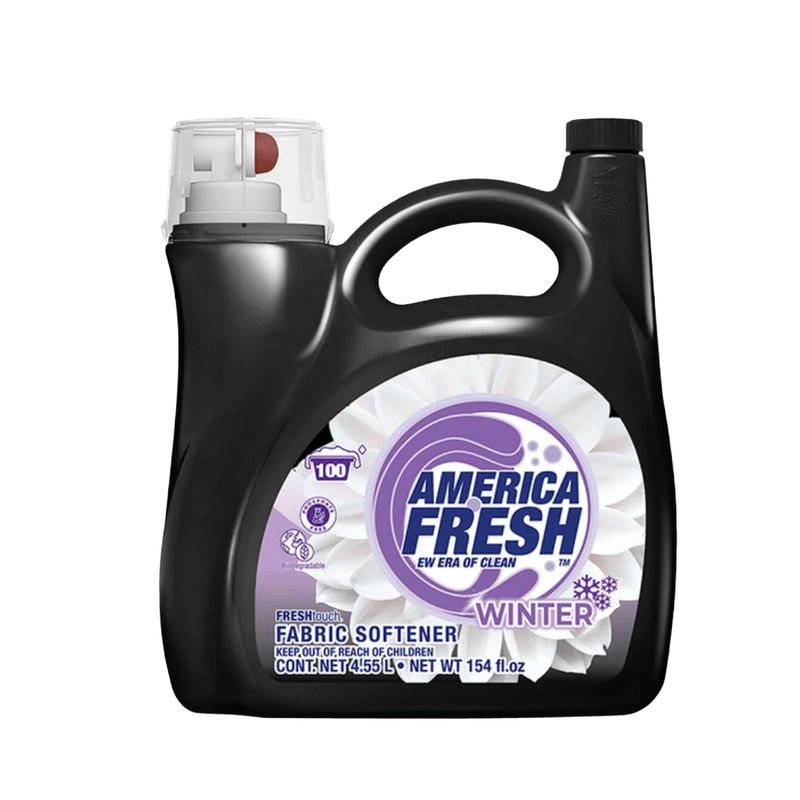 AMERICA FRESH FABRIC SOFTENER FRESH TOUCH WINTER 2X4.55L
