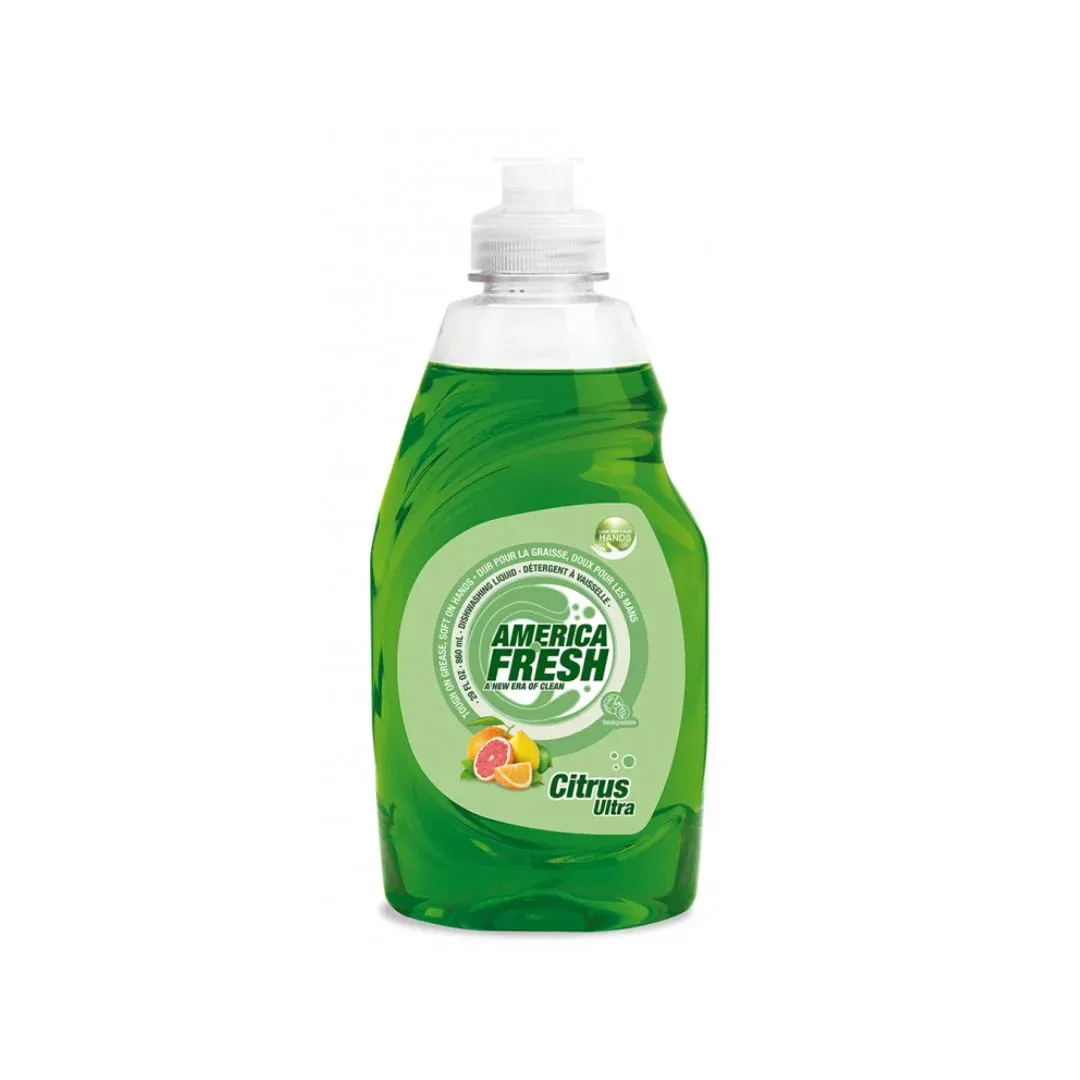 AMERICA FRESH DISH SOAP LIME & FRAGRANCE BOOSTER 24X236ML