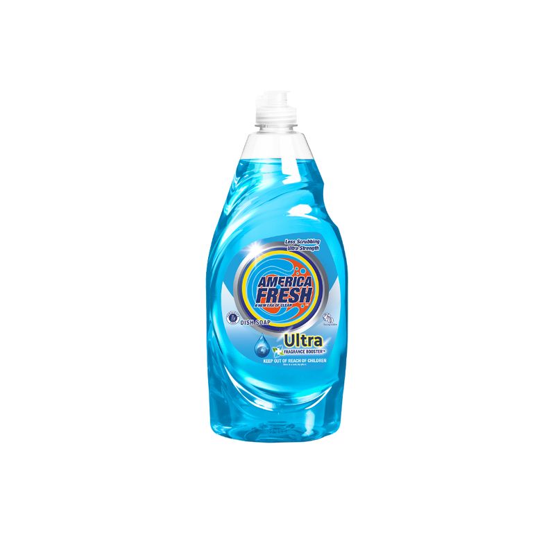 AMERICA FRESH DISH SOAP ULTRA &amp; FRAGRANCE BOOSTER 24X520ML
