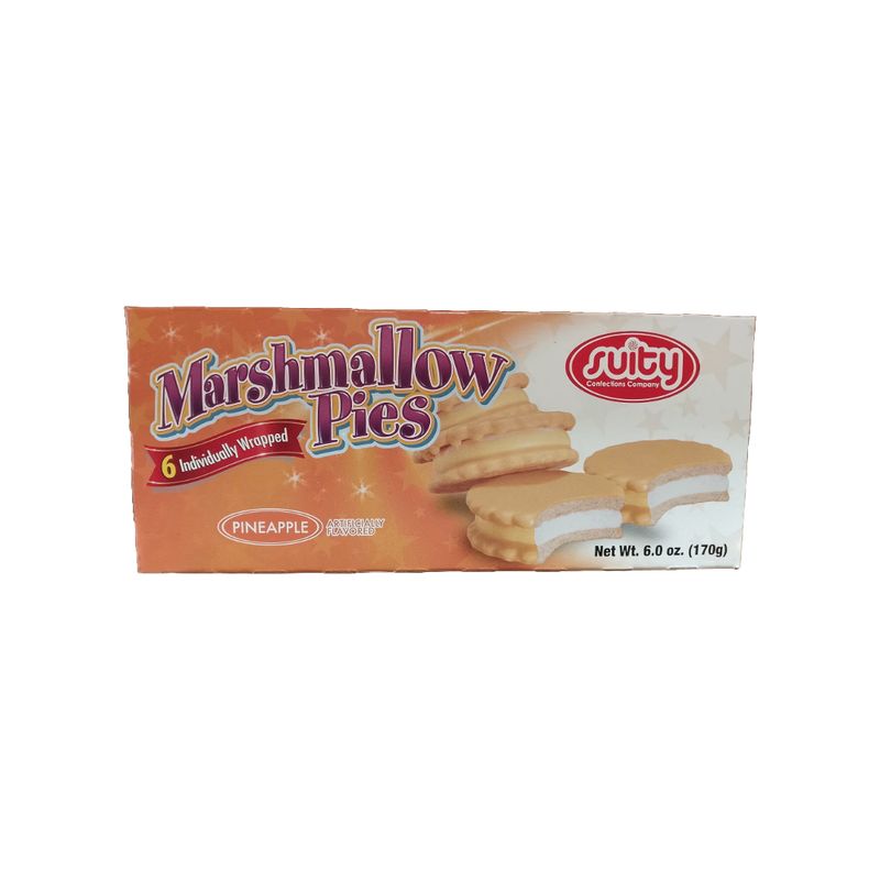 SUITY PINEAPPLE MARSHMALLOW PIES 12X6OZ