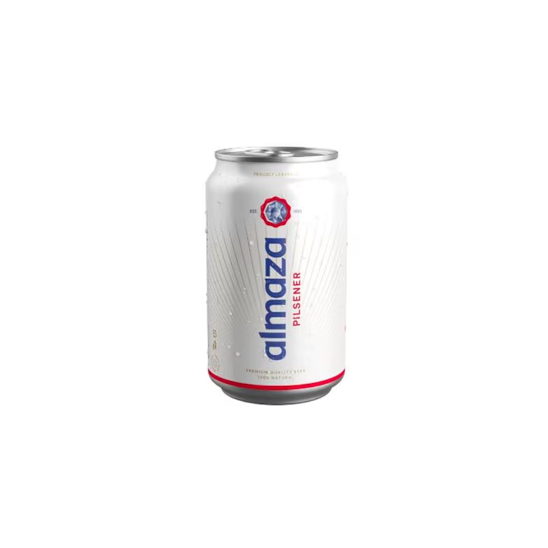 ALMAZA PILSNER BEER CAN 24X33CL