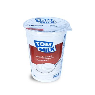 TOM MILK SWEETENED PLAIN DAIRY DESSERT 12X500G