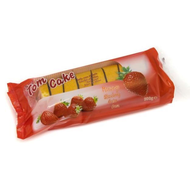 TOM CAKE STRAWBERRY CAKE ROLL 7X300G