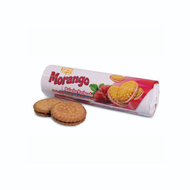 TOM CAKE STRAWBERRY FILLED BISCUIT 24X240G