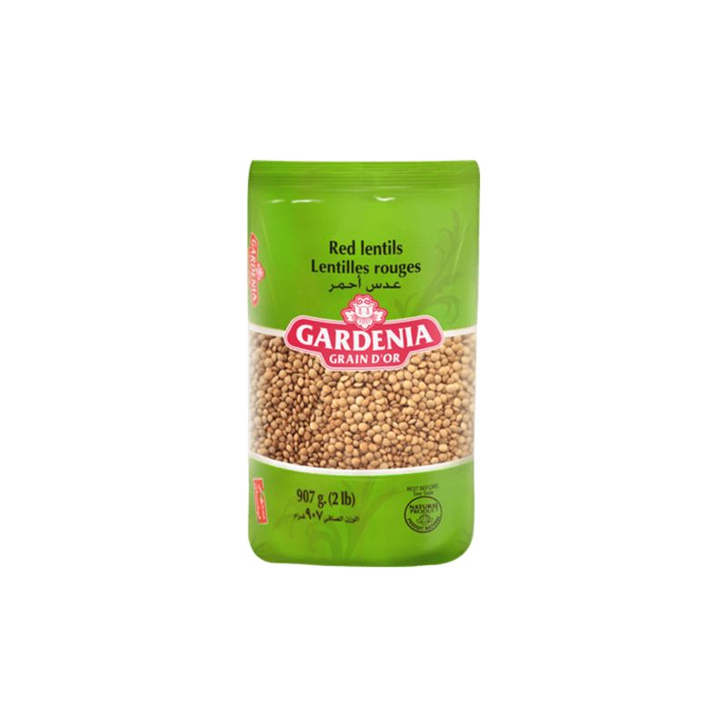 GARDENIA RED LENTILS 12X2#