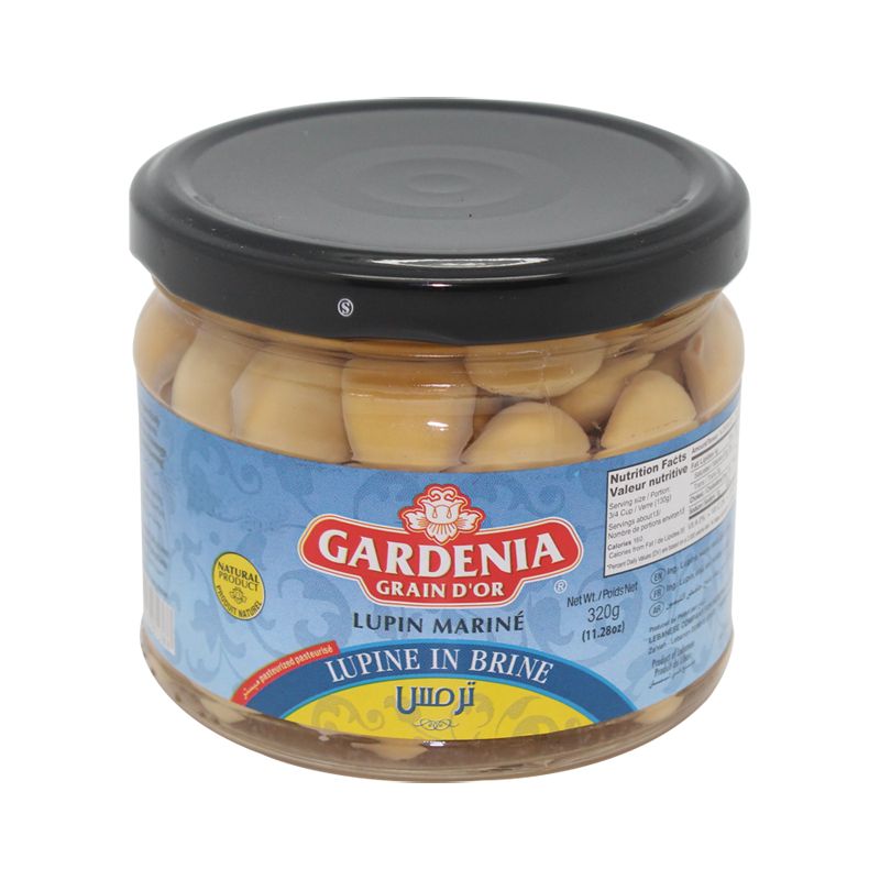 GARDENIA LUPINE IN BRINE 12X320G
