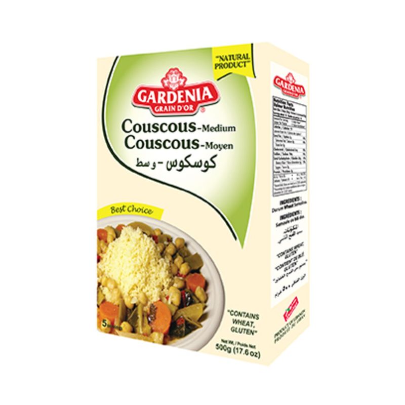 GARDENIA COUSCOUS MEDIUM 12X500G
