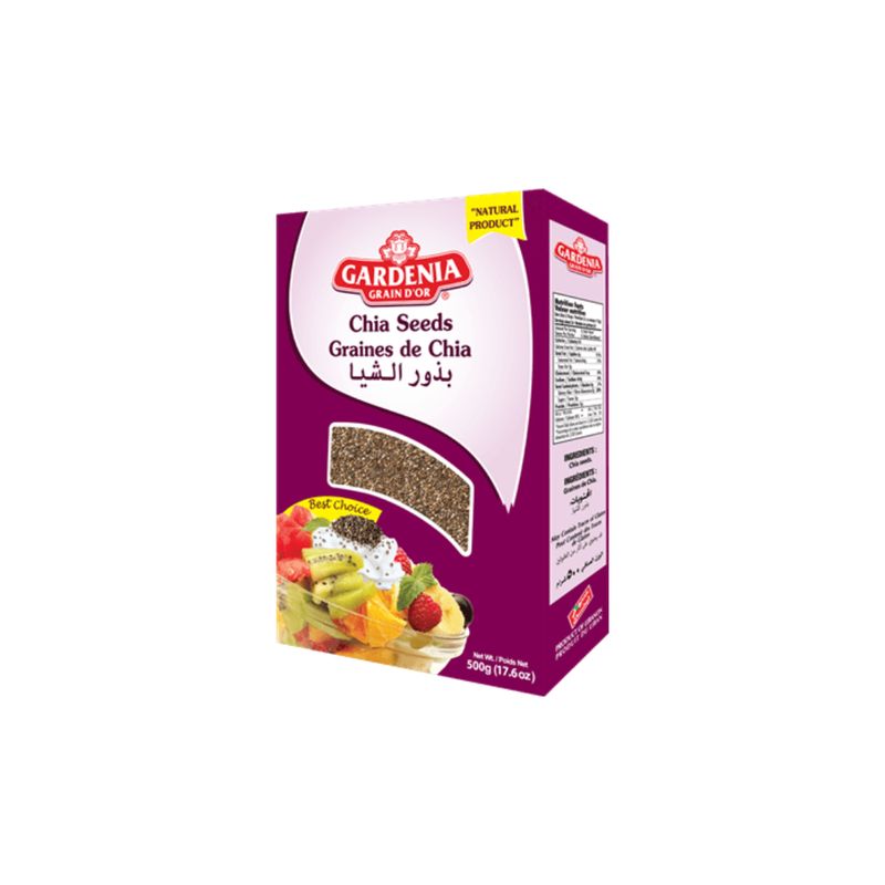 GARDENIA CHIA SEEDS 12X500G