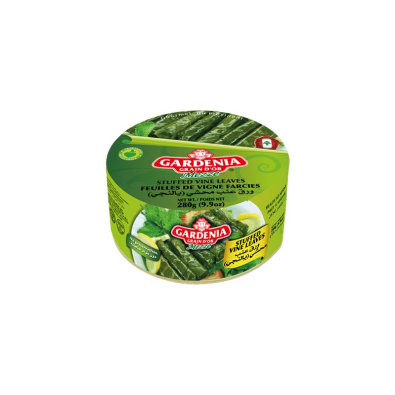 GARDENIA STUFFED VINE LEAVES TIN 24X280G