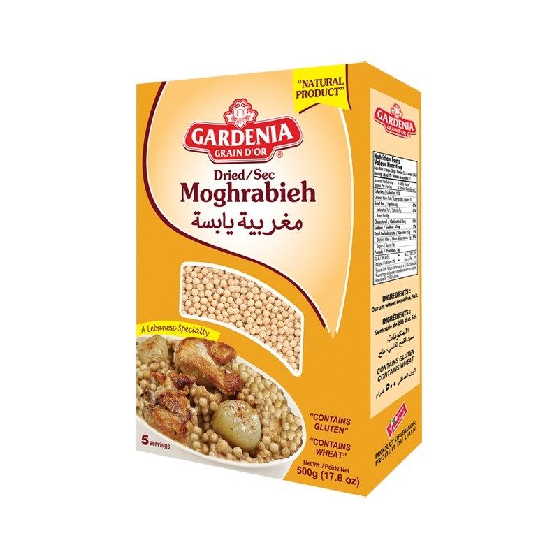 GARDENIA DRIED MOGHRABIEH 12X500G