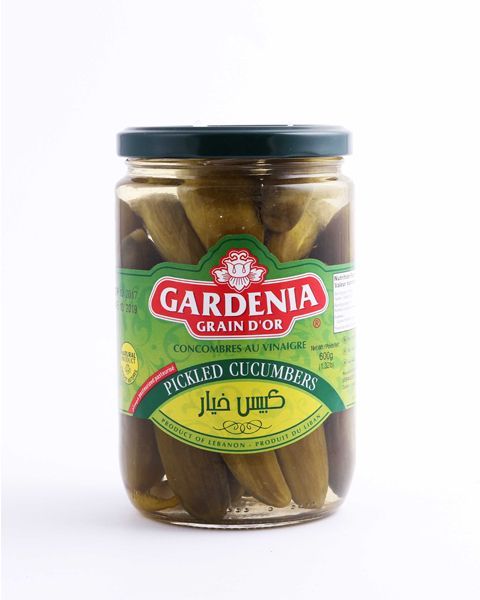GARDENIA PICKLED CUCUMBERS 12X600G