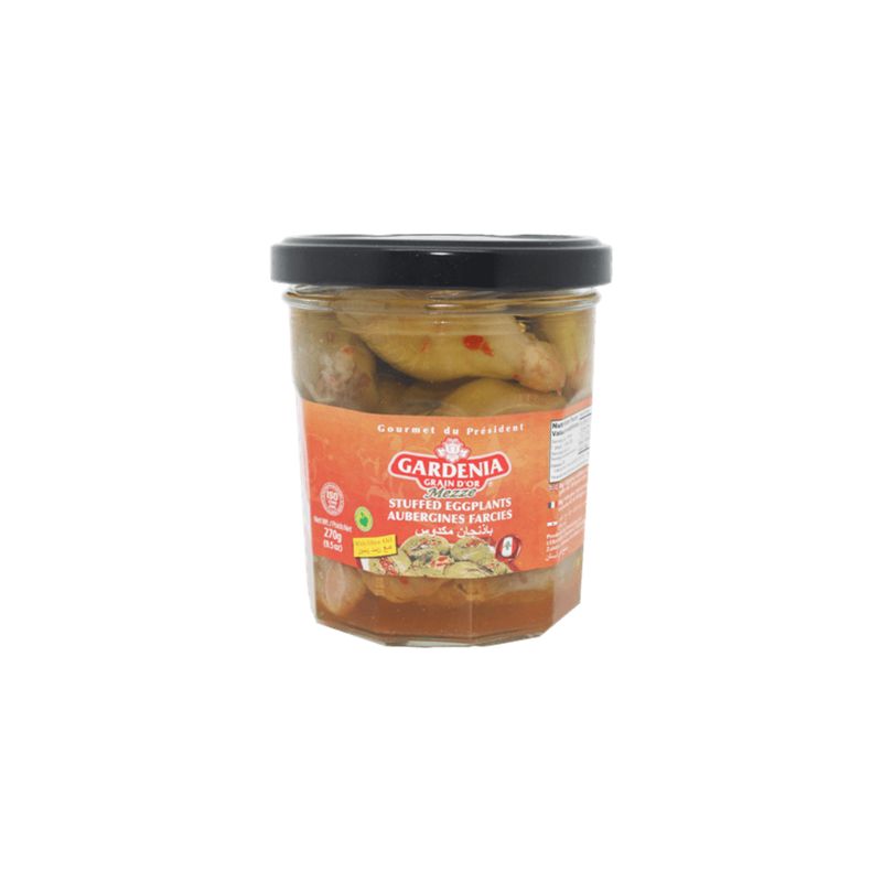 GARDENIA STUFFED EGGPLANTS IN OLIVE OIL 12X270G