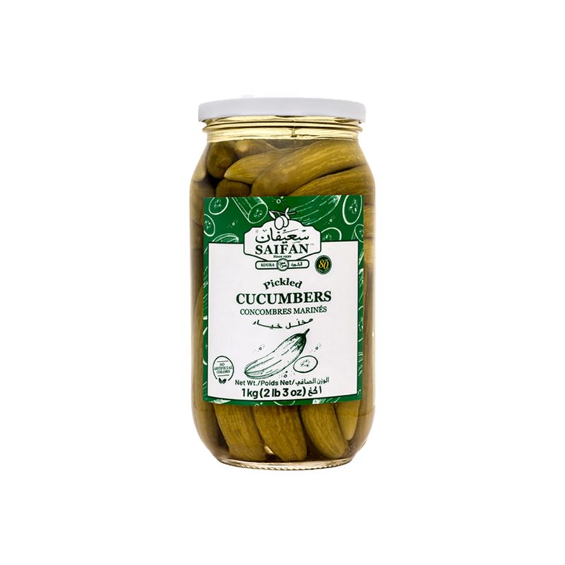 SAIFAN PICKLED CUCUMBERS 12X1KG