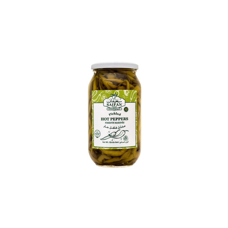 SAIFAN PICKLED HOT PEPPERS 12X600G
