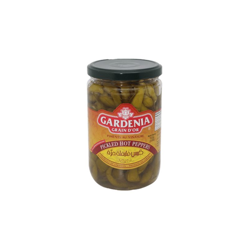 GARDENIA PICKLED HOT PEPPERS 12X500G