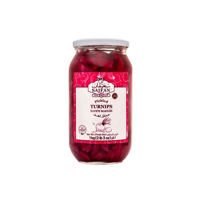 SAIFAN PICKLED TURNIPS 12X1KG