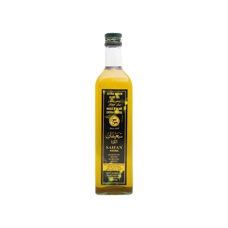 SAIFAN EXTRA VIRGIN OLIVE OIL 12X750ML GL SQUARE