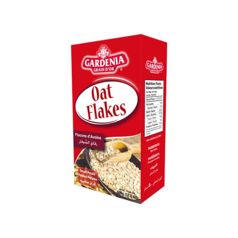 GARDENIA OAT FLAKES SMALL PETALS 12X400G