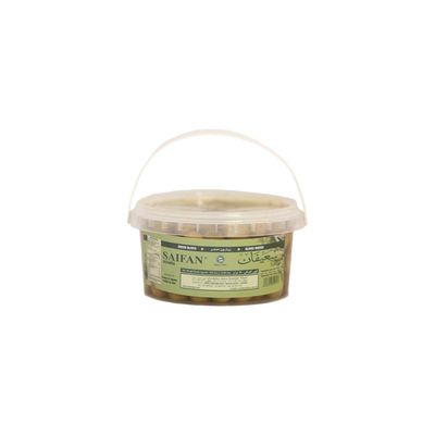 SAIFAN GREEN OLIVES W/ PITS IN BRINE 12X450G