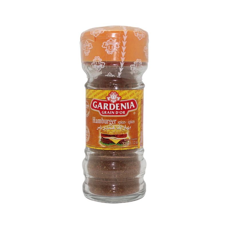 GARDENIA HAMBURGER SPICES 12X32G