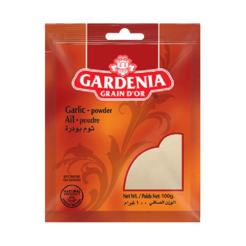 GARDENIA GARLIC POWDER 12X125G
