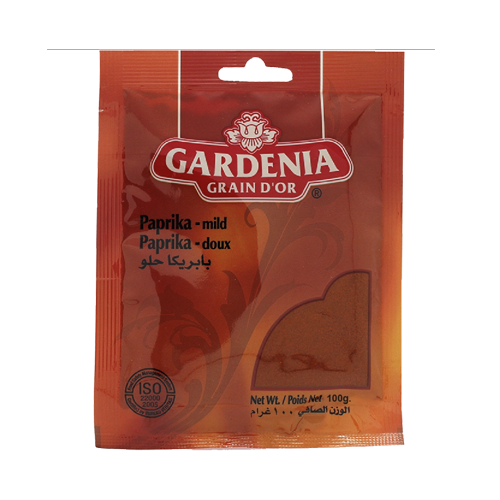 GARDENIA PAPRIKA MILD 12X125G
