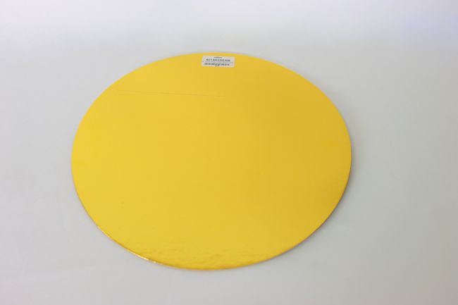 14" Paper Board Cake Board Gold 25/Pack