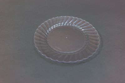 6&quot; Clear Classicware Plate 18/Bag