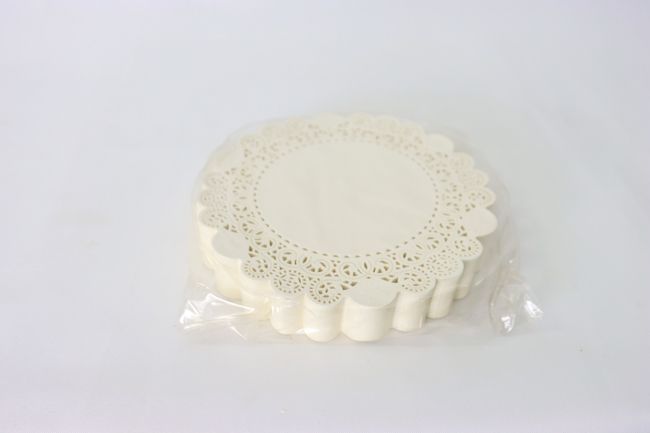 8&quot; Doilie BrookLace Lace 500/Box  la908