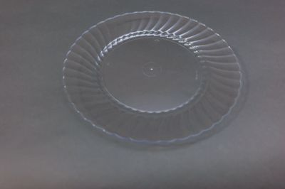 9&quot; Clear Classicware Plates 18/Bag