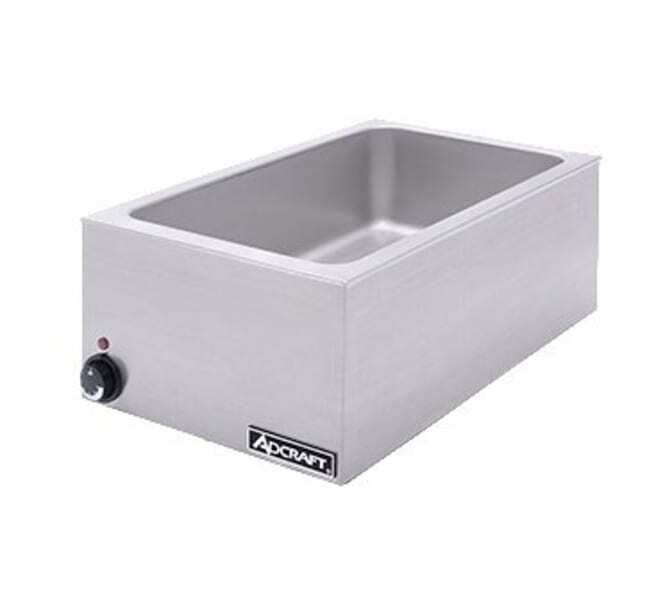 Adcraft 12&#39;x27&quot; Food Warmer 4/3 Size 120v 1500 Watts