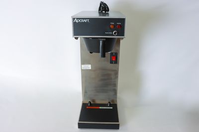 Adcraft Thermal server Coffee Brewer Single Brewer 3.8 Gallon per Hour Capacity