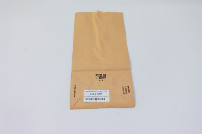 AJM Grocery Paper Bags #4 KFT 500/Bag