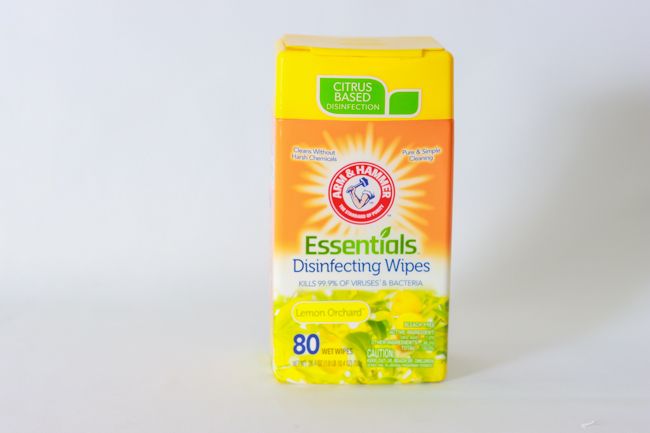 Arm &amp; Hammer Disinfecting Wipes Lemon 80ct