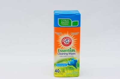 Arm &amp; Hammer Disinfecting Wipes Renewing Rain 40ct