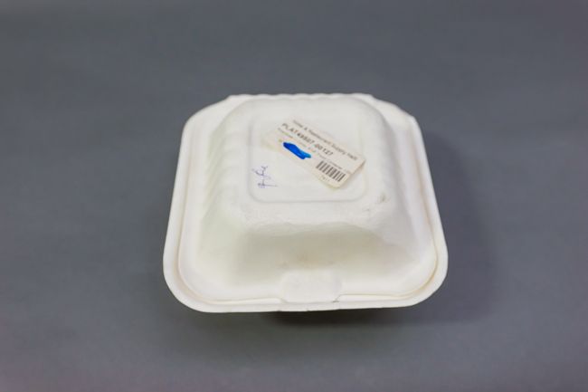 Boardwalk 1 Comp. 6&quot;x6&quot; Food Container 125ct White