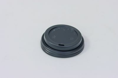 Bwk Hot Cup Dome Lid for 10-20oz Black 50/pack