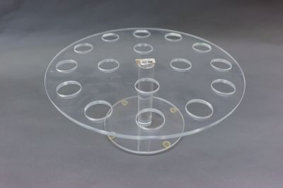 Cal-Mil 1265 12&quot; Round Cone Holder Pedestal