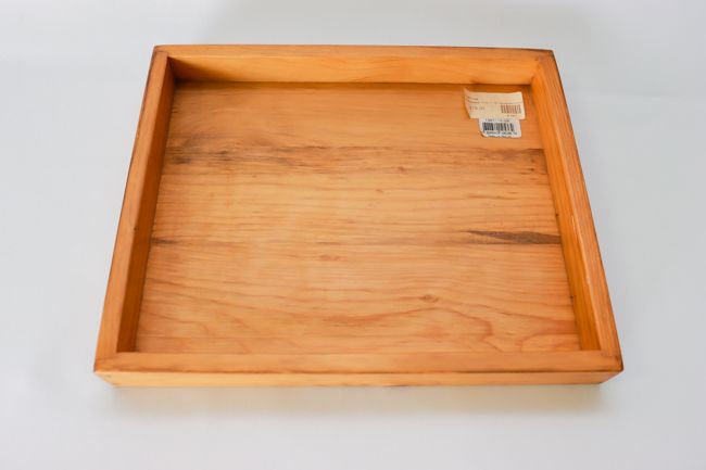 Cal-Mil Madera 12"x9"x1 1/4" Reclaimed Wood Serving Tray