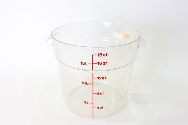 Combro 18 qt Camwear Round Storage Cont