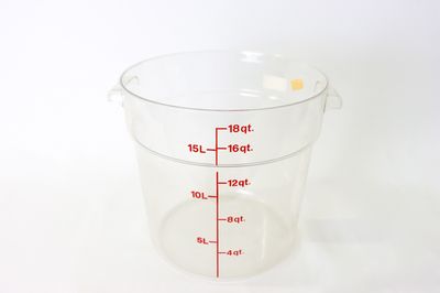 Combro 18 qt Camwear Round Storage Cont