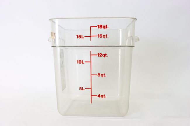 Combro 18 qt Clear 18 CamSquare