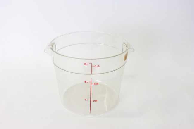 Combro 6 qt 6 Camwear Round Storage Cont