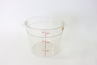Combro 6 qt 6 Camwear Round Storage Cont